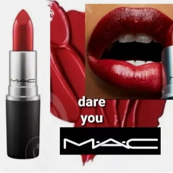 MAC Cosmetics Other - New in box MAC Cosmetics Cremesheen  Dare You Lipstick - Bold Red 3g